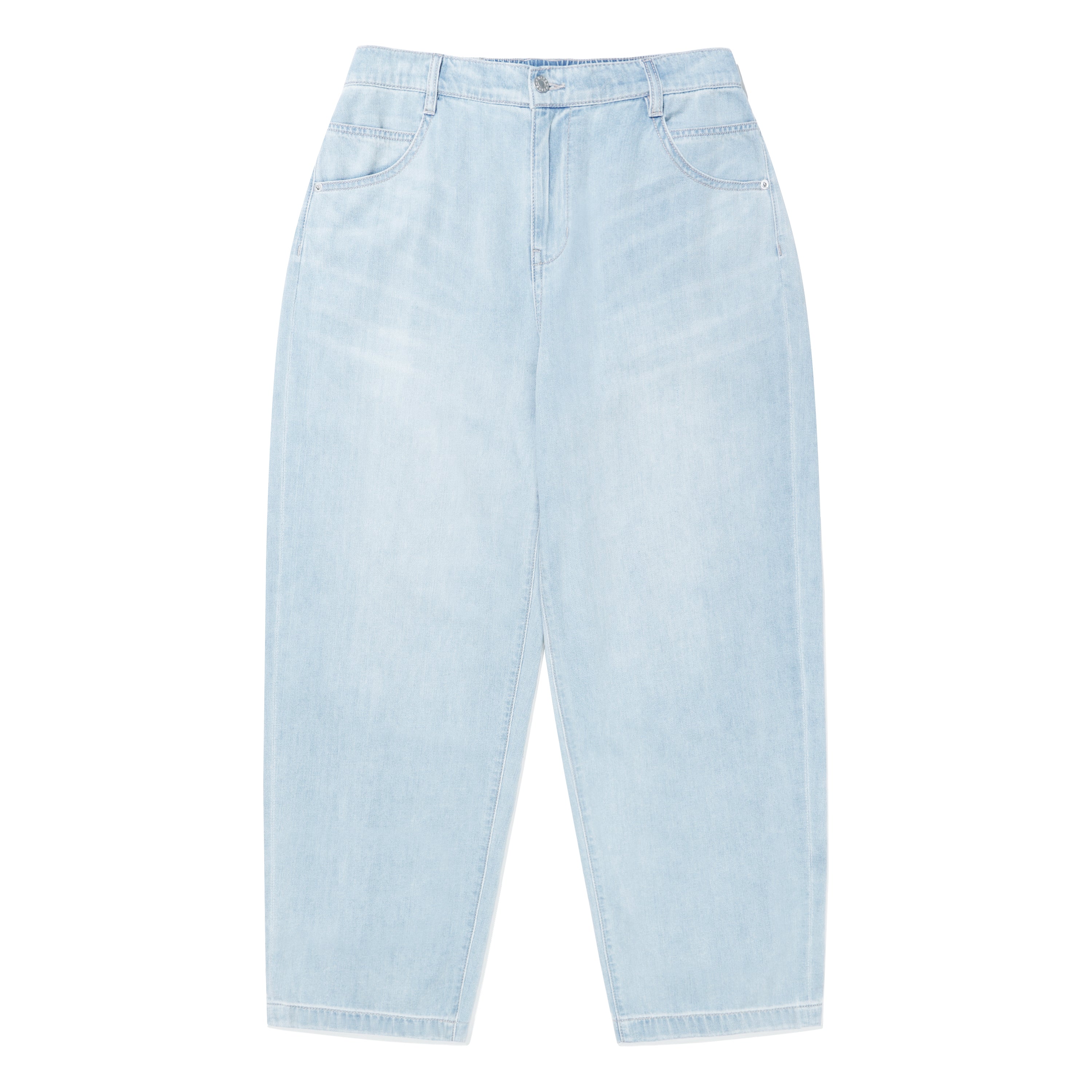 メン クールワイドフィットバンディングパンツ【ライトブルー】