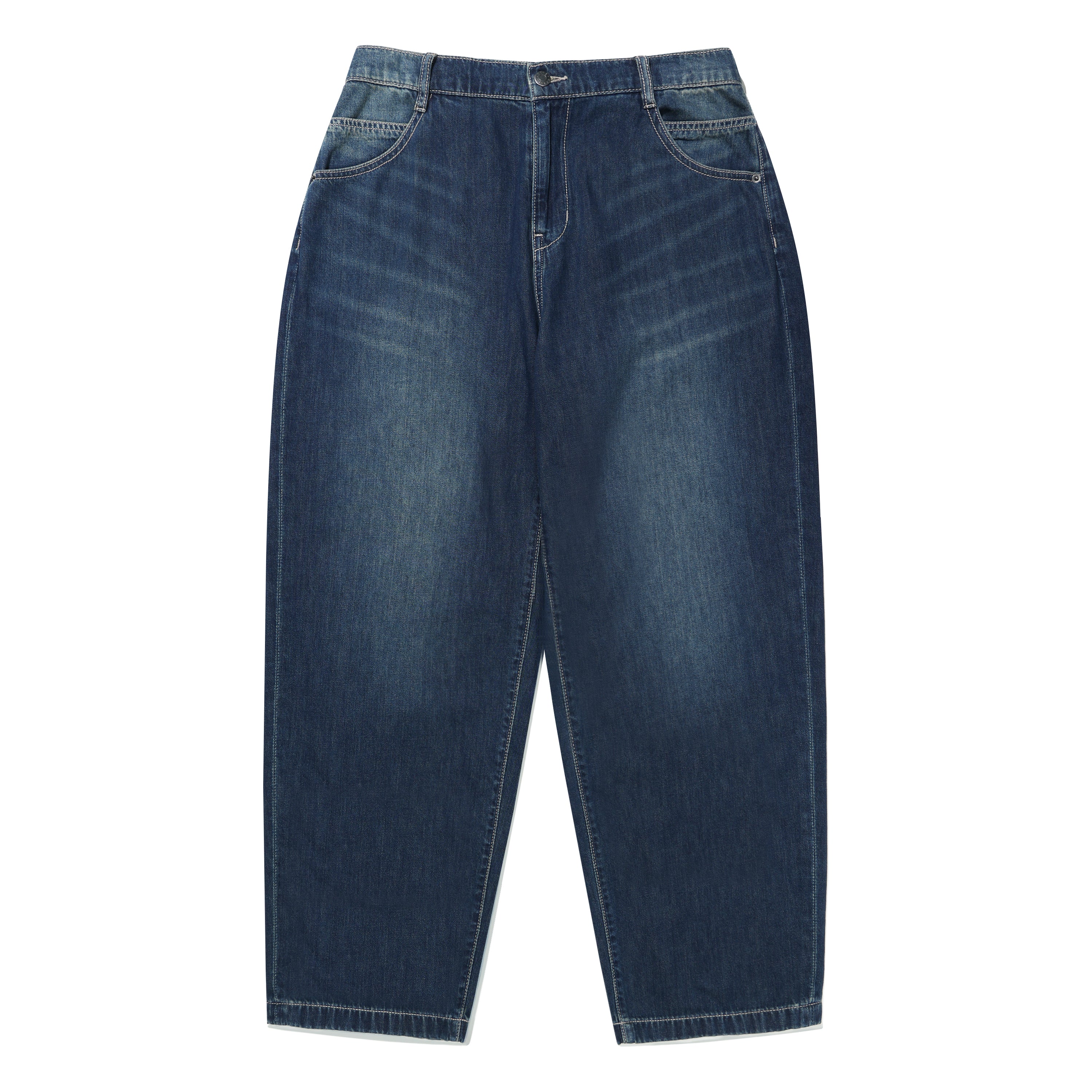 メン クールワイドフィットバンディングパンツ【ネイビー】