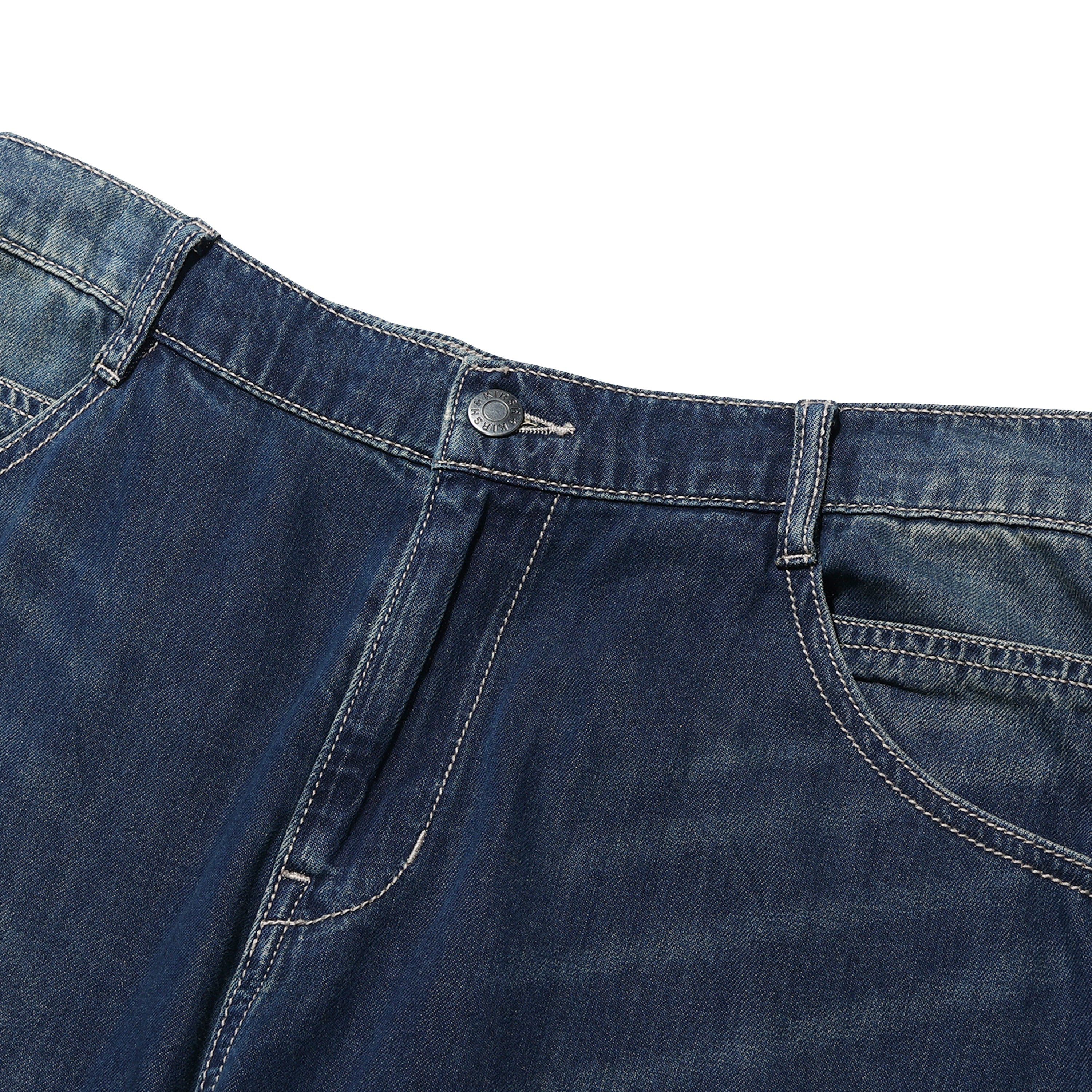 メン クールワイドフィットバンディングパンツ【ネイビー】