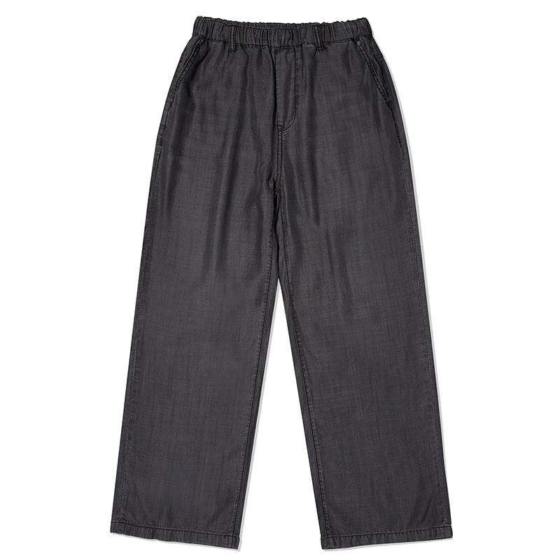 ウィメン クールワイドフィットバンディングパンツ【グレー】