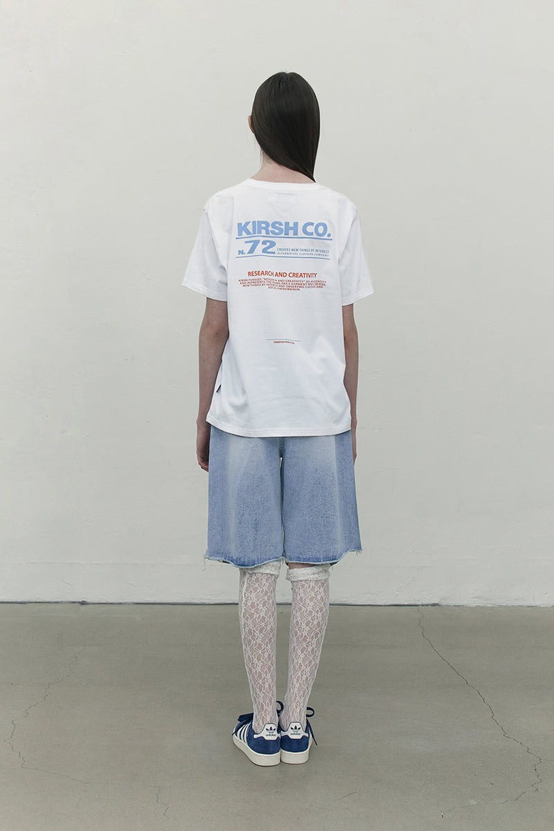 ワーディンググラフィックTシャツ【ホワイト】