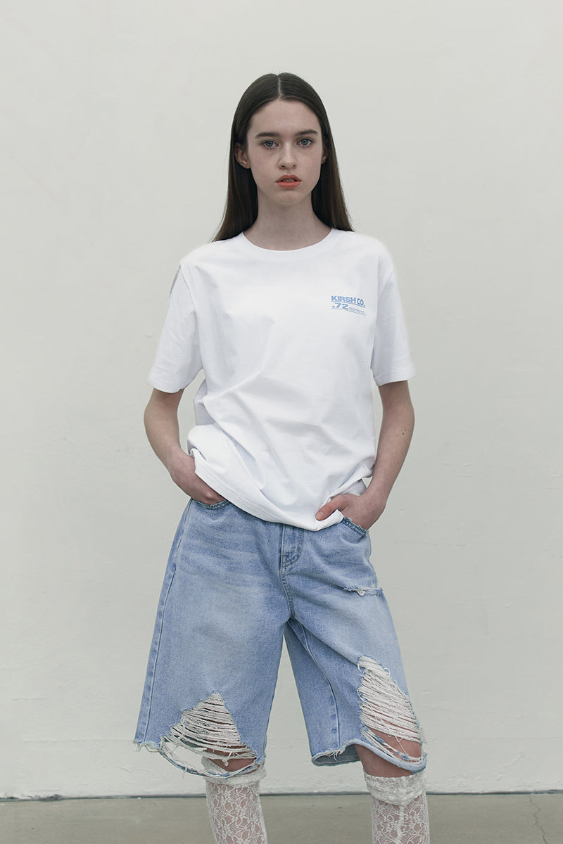 ワーディンググラフィックTシャツ【ホワイト】
