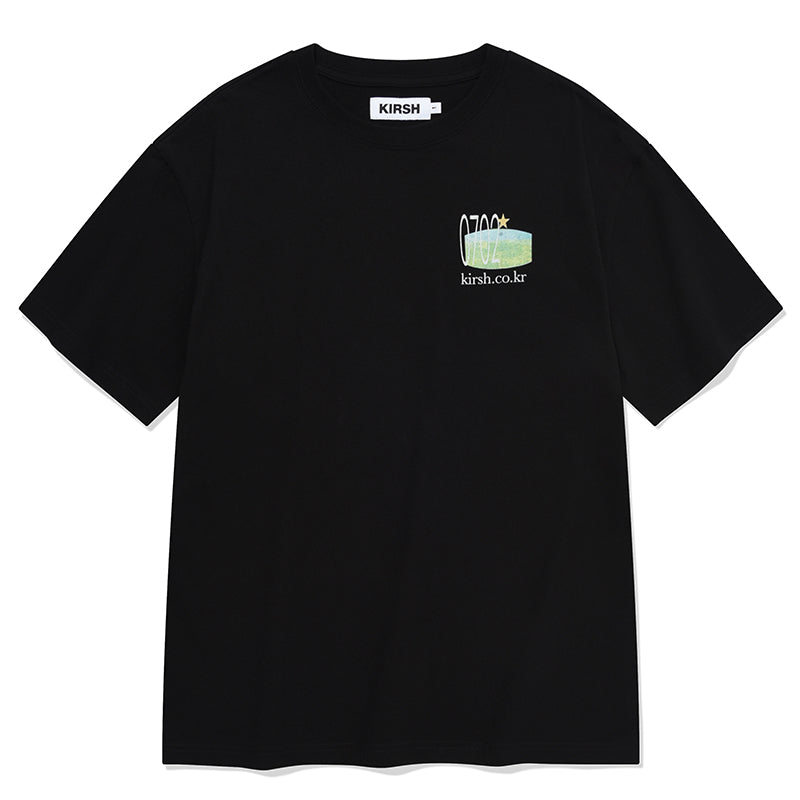 UNI ユースホステル グラフィックTシャツ【ブラック】