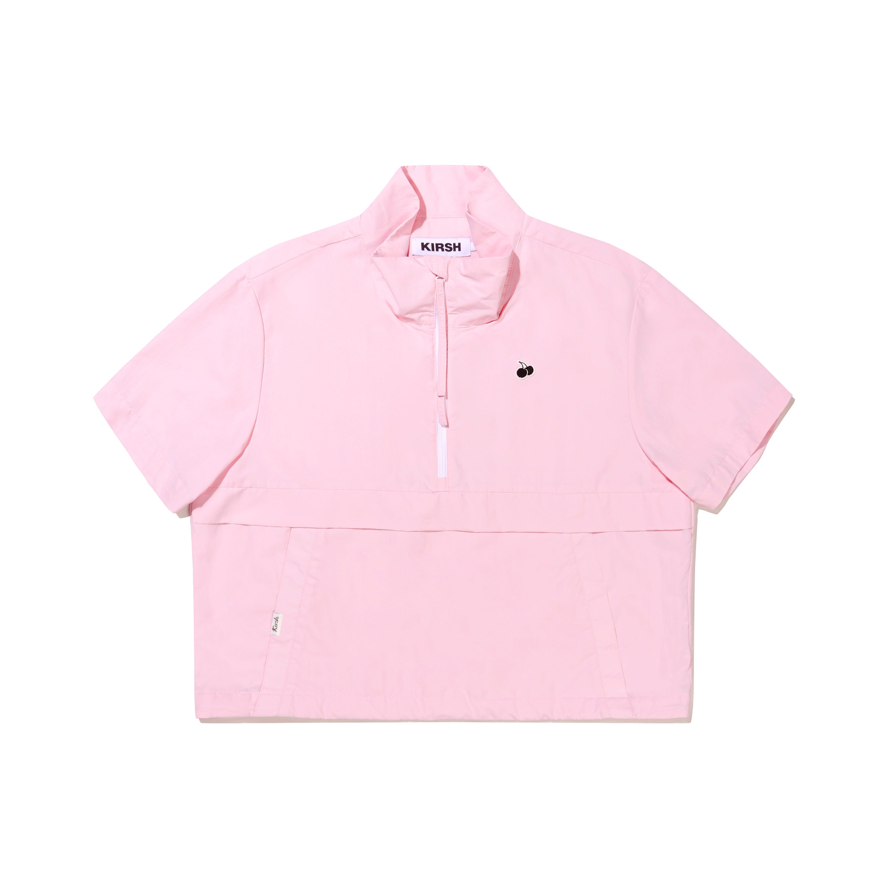 UNI モノチェリーハーフジップアップアノラック【ピンク】