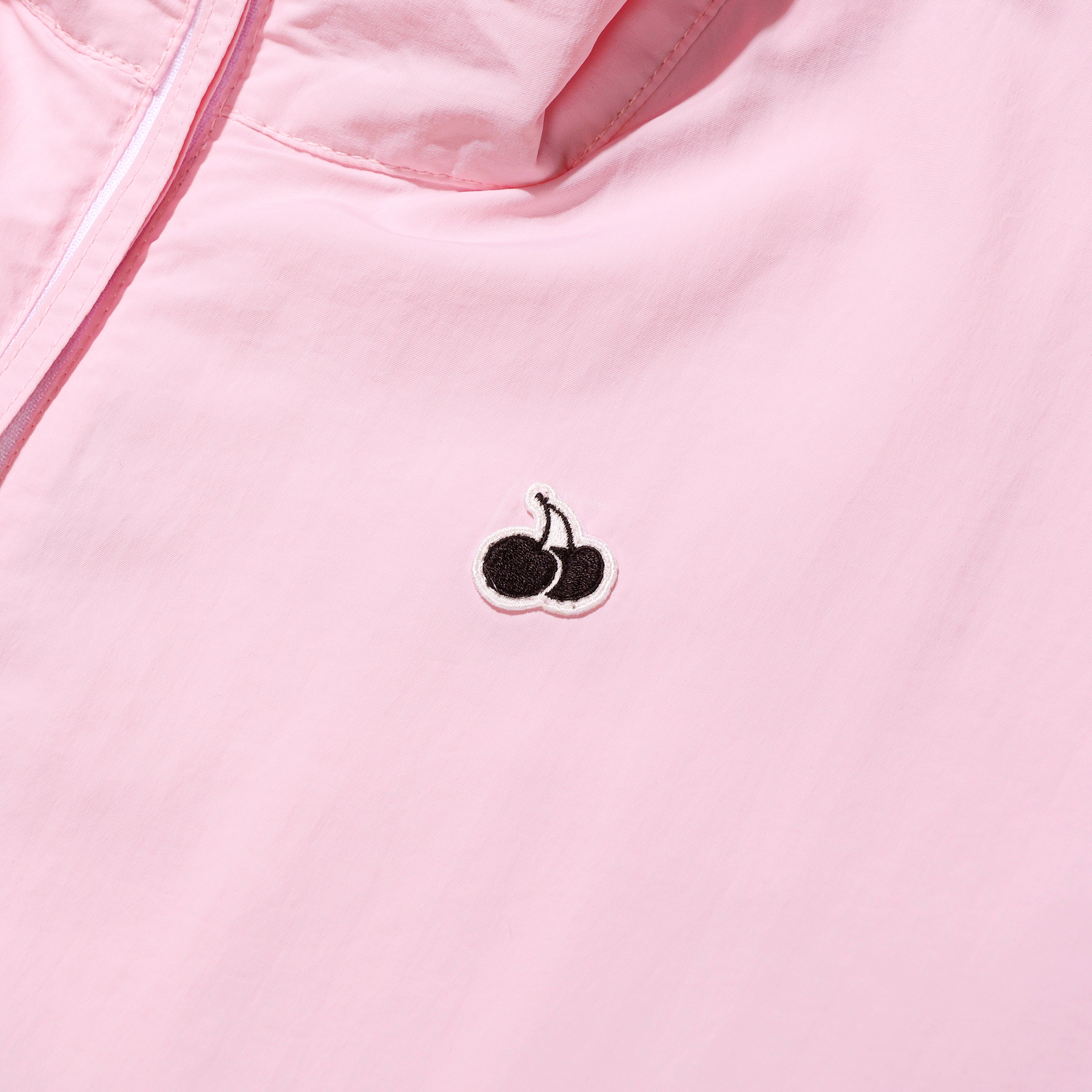 UNI モノチェリーハーフジップアップアノラック【ピンク】