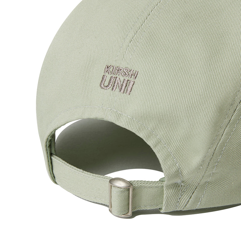 モノチェリーロゴキャンプキャップ【ライトカーキ】