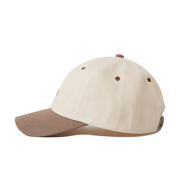 モノチェリーカラーミックスボールキャップ【クリーム】