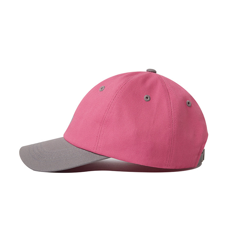 モノチェリーカラーミックスボールキャップ【ピンク】
