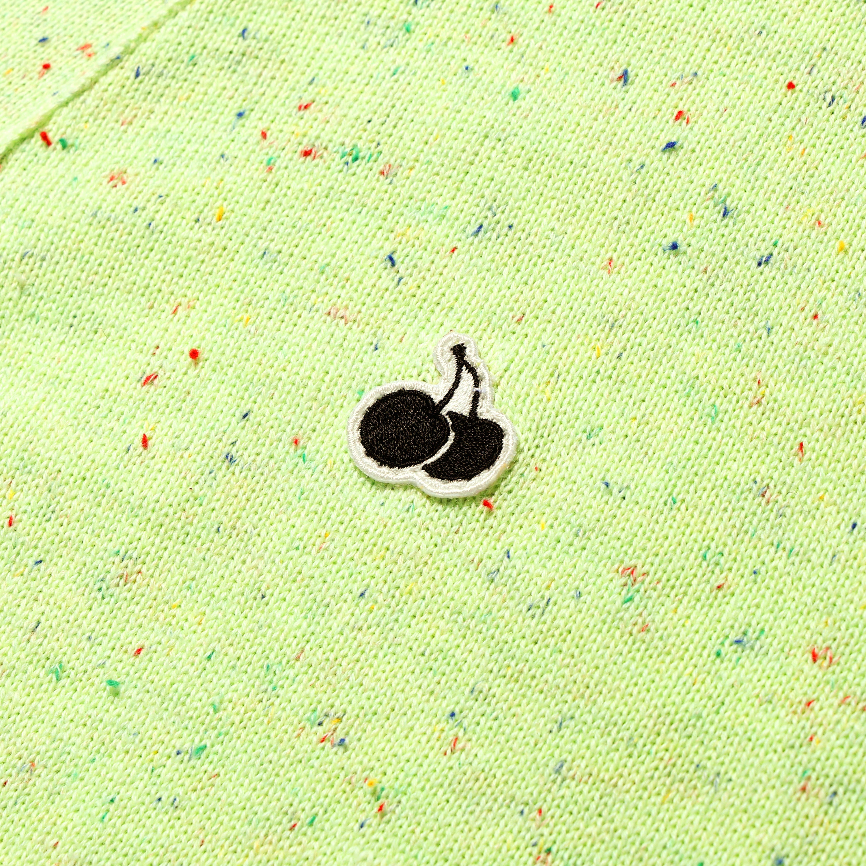 モノチェリー ツーポケット フィット カーディガン【ライトミント】