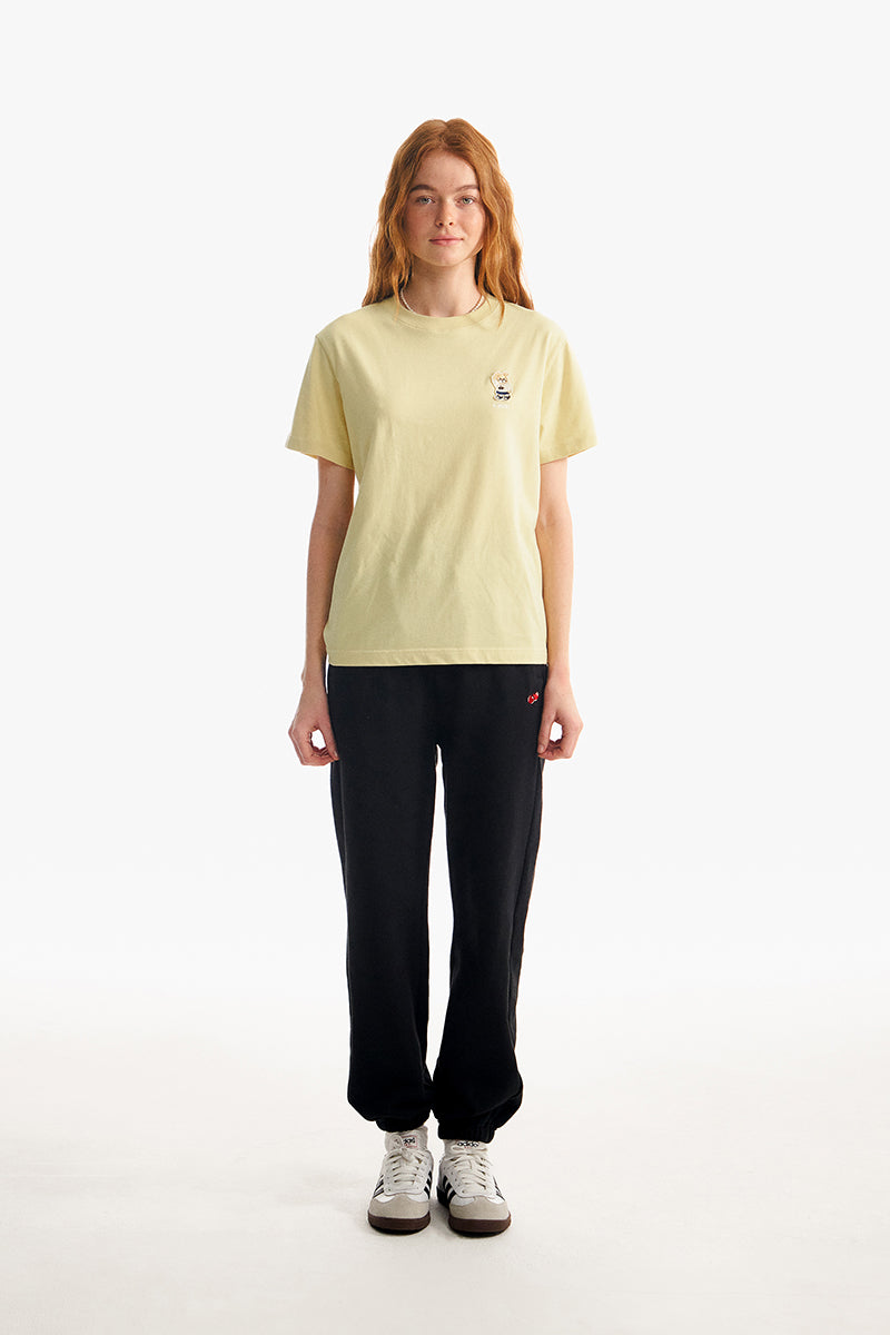 ウィッティバニーワッペンTシャツ【イエロー】