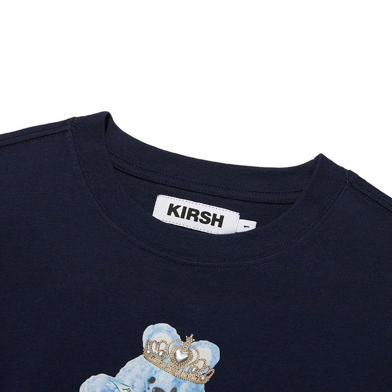 ウィッティバニートムボーイクロップTシャツ【ネイビー】