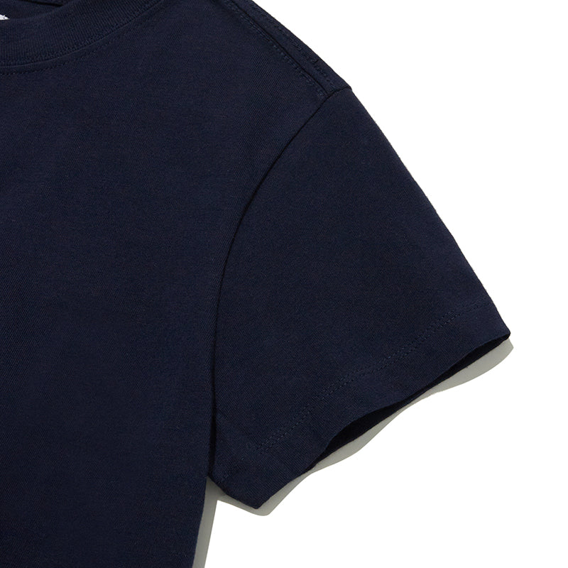 ウィッティバニートムボーイクロップTシャツ【ネイビー】
