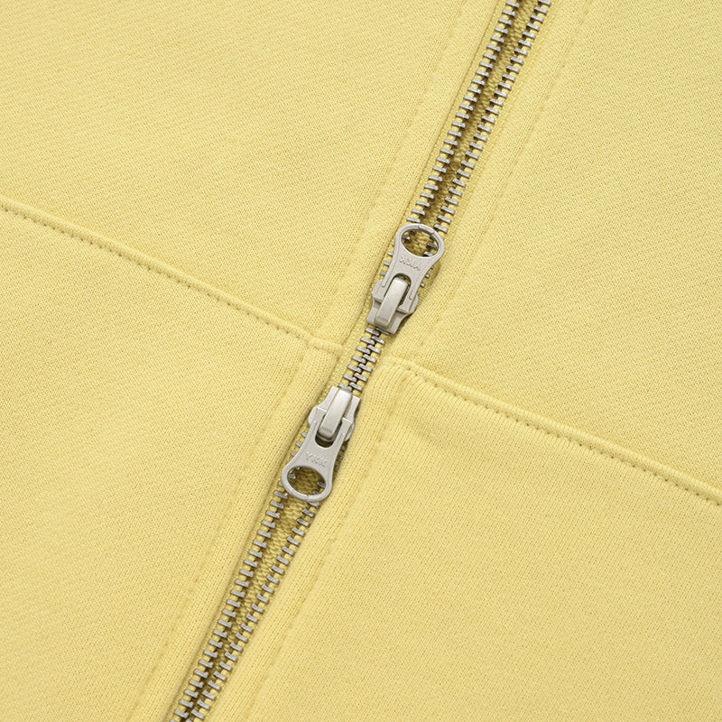 ウィッティバニーワッペンフーディージップアップ【イエロー】