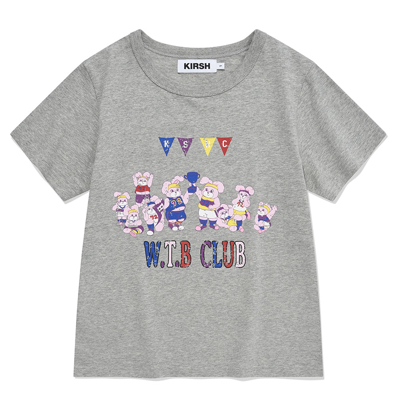 ウィティーバニービンテージグラフィックTシャツ【メランジグレー】