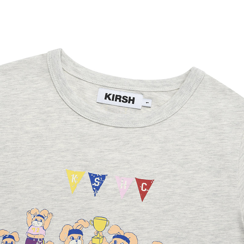 【超十代モデル】 あいささん着用アイテム ウィティーバニービンテージグラフィックTシャツ【オートミール】