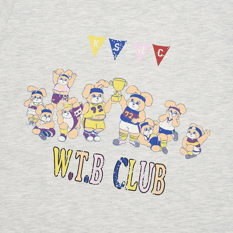 【超十代モデル】 あいささん着用アイテム ウィティーバニービンテージグラフィックTシャツ【オートミール】