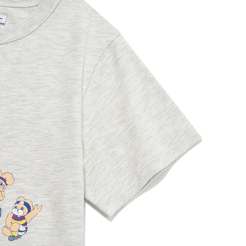 【超十代モデル】 あいささん着用アイテム ウィティーバニービンテージグラフィックTシャツ【オートミール】
