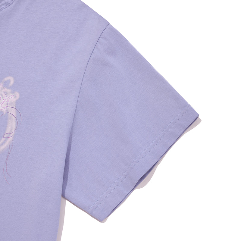 ウィッティバニーブーケガールTシャツ【ライトラベンダー】