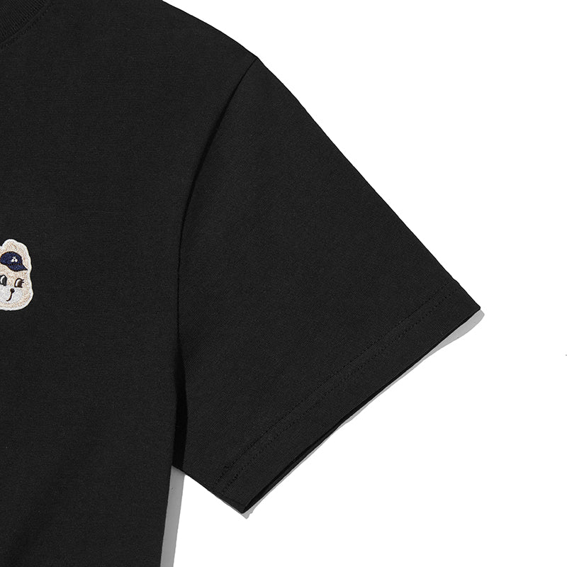 ウィティーバニーワッペンTシャツ【ブラック】