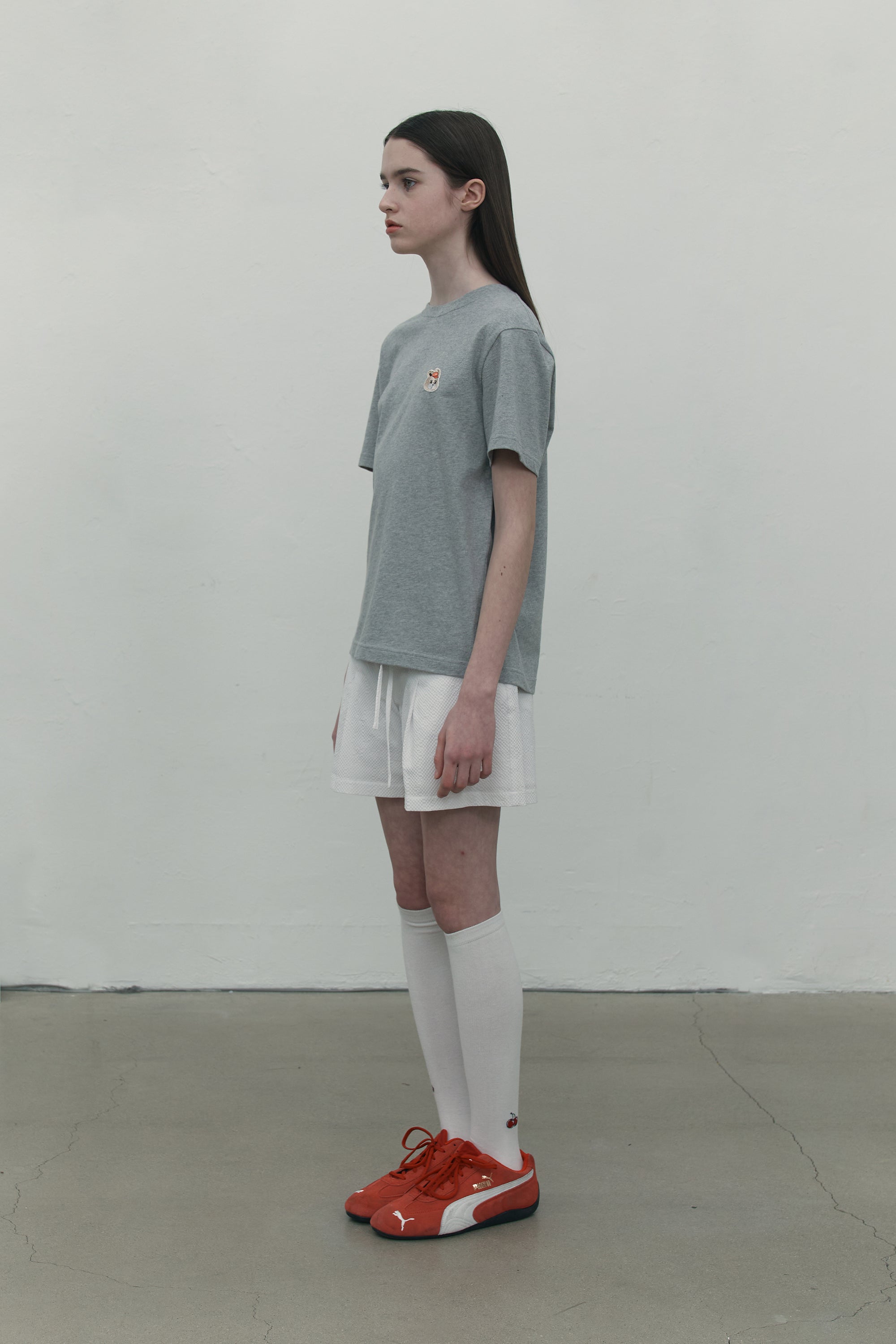 ウィティーバニーワッペンTシャツ【ホワイト】