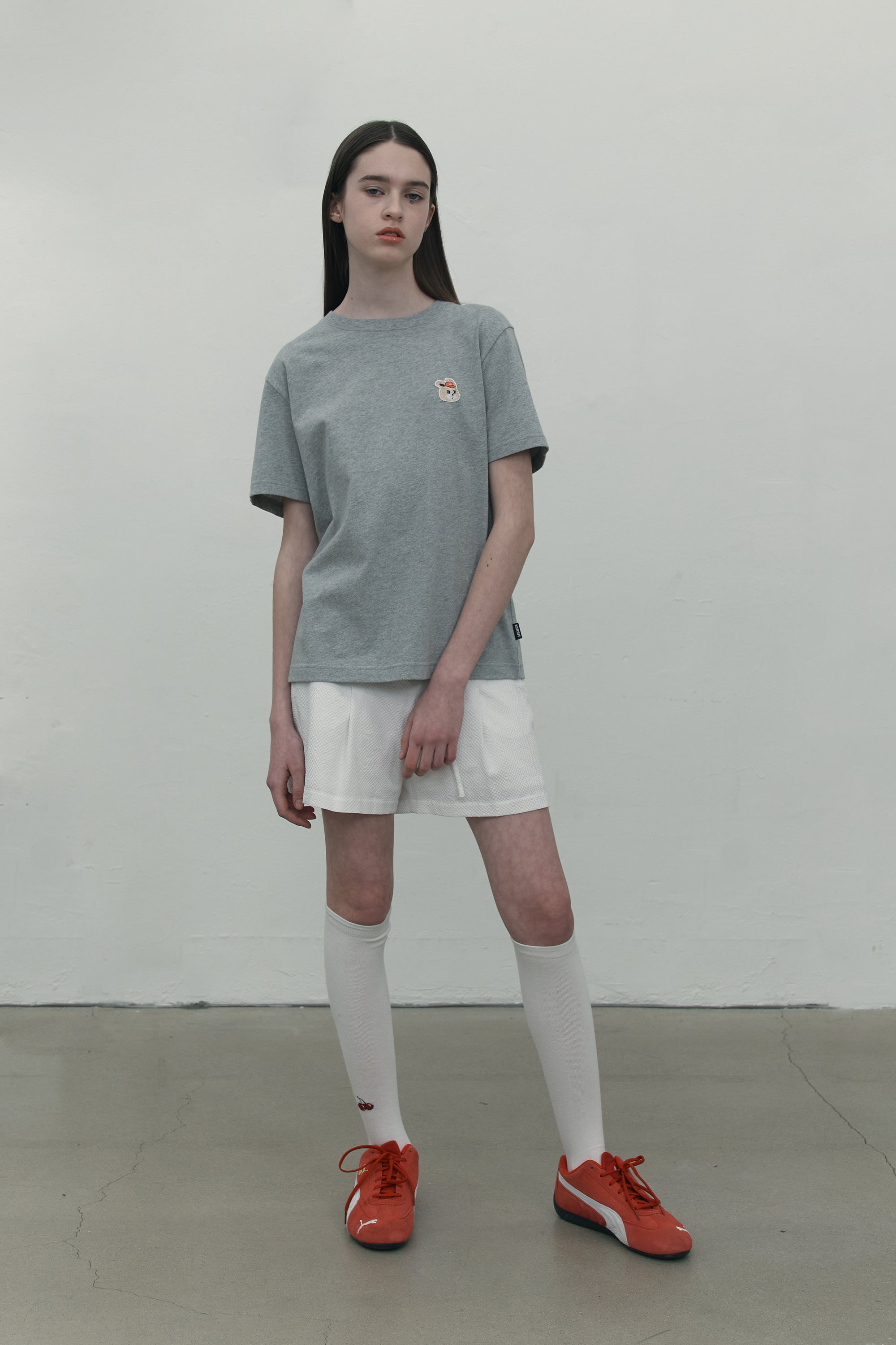ウィティーバニーワッペンTシャツ【ホワイト】