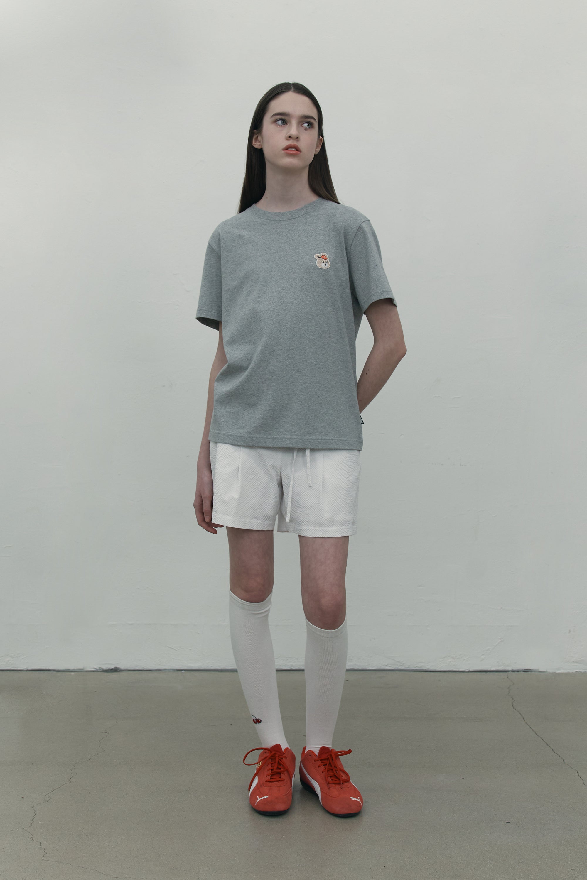 ウィティーバニーワッペンTシャツ【ホワイト】