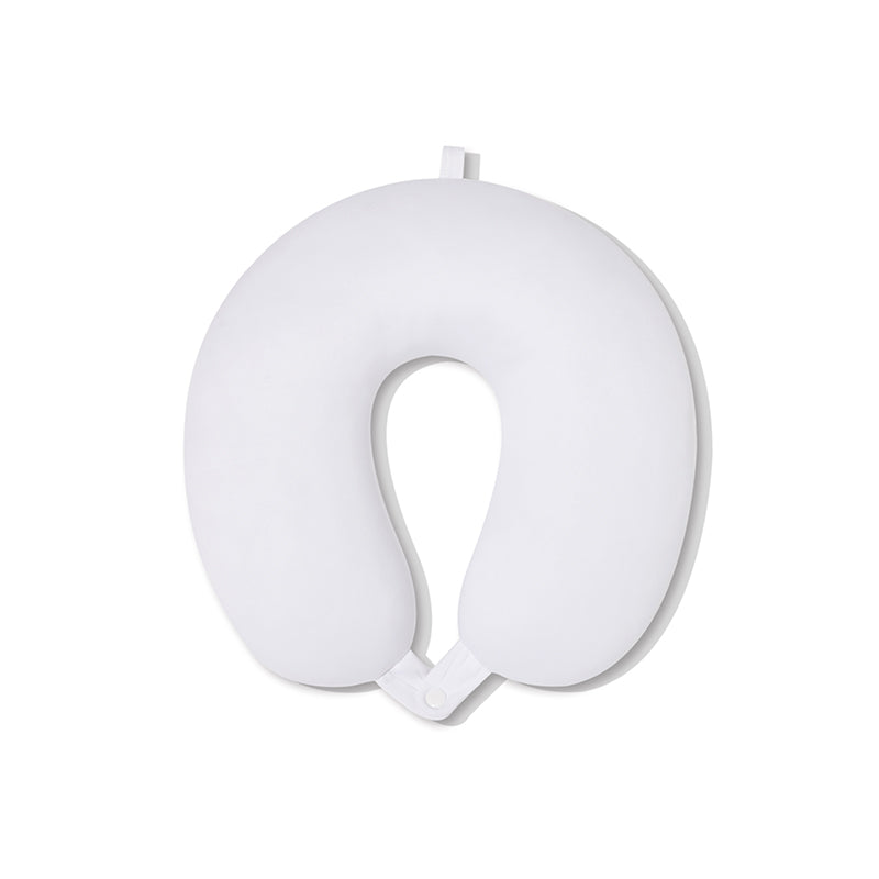 ブレックファストグラフィックネックピロー【ホワイト】