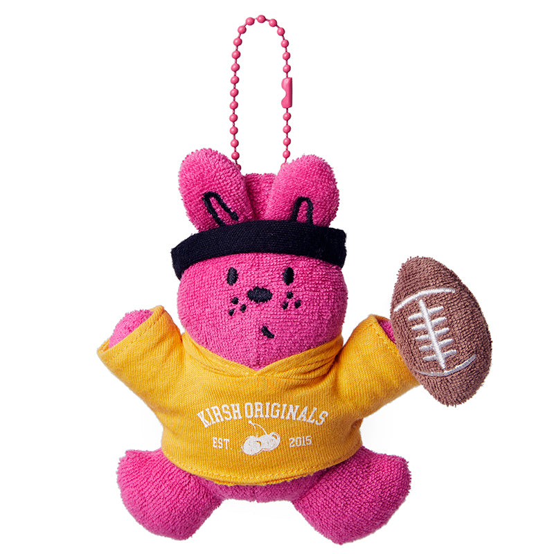 ウィティーバニー ラグビープレイヤーキーリング【ピンク】