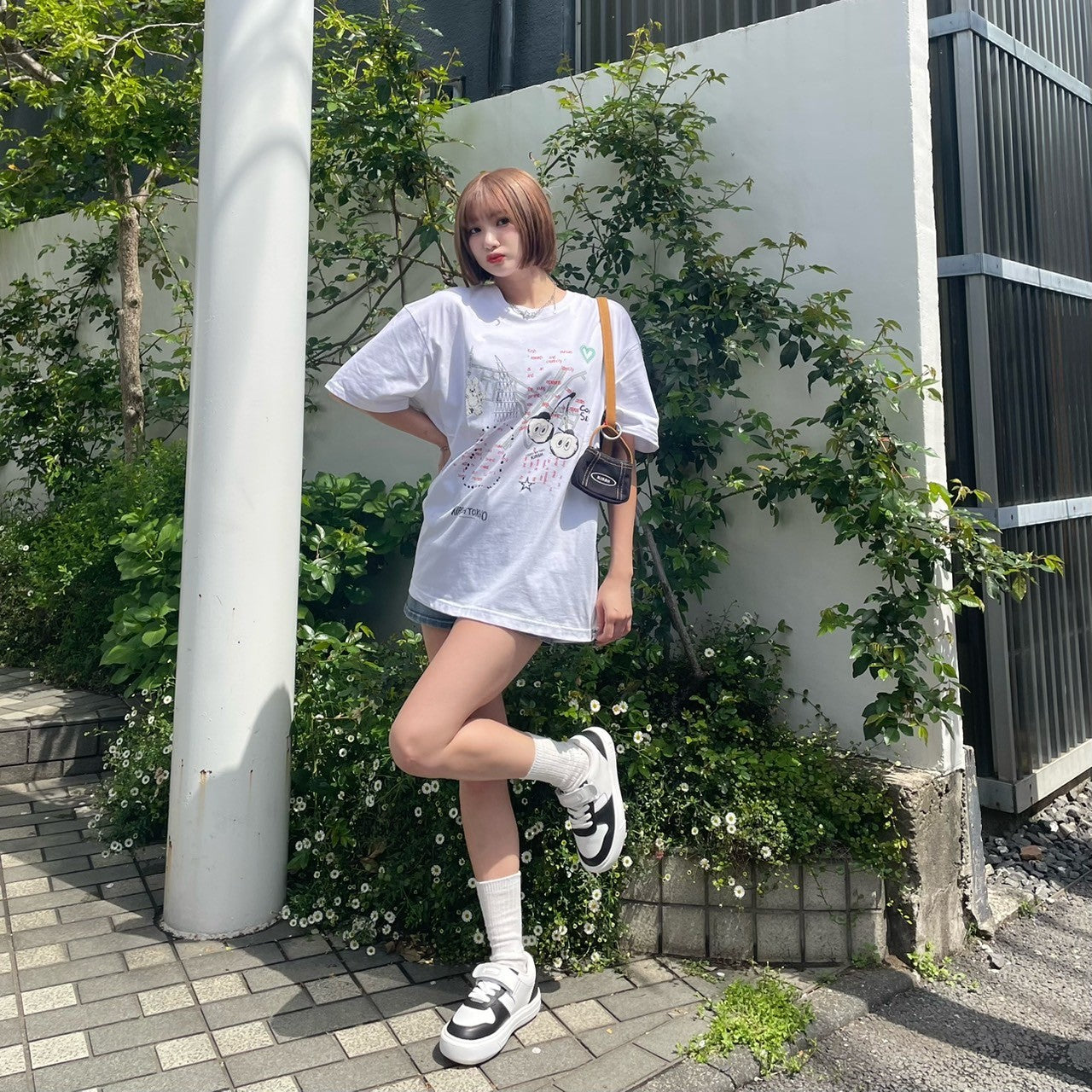 【日本限定】KIRSH X TOKYO ビンテージステッチポイントコインバッグ【ブラック】