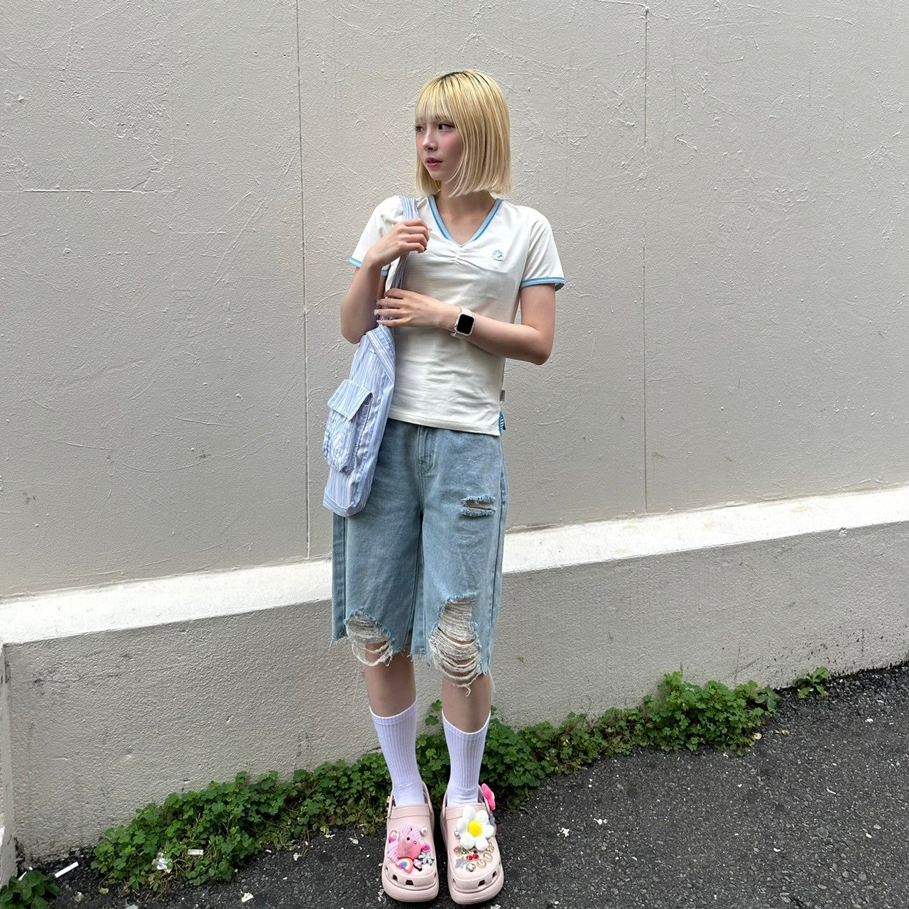 モデル身長158cm / 着用サイズ1