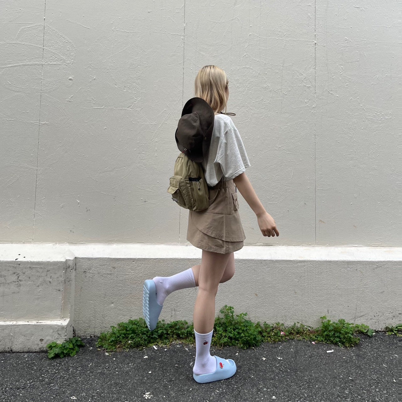 フィッシングサファリハット【カーキ】