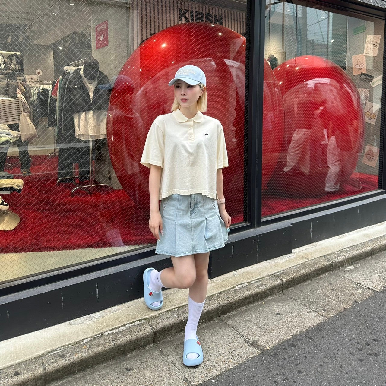 モデル身長155cm / 着用サイズ1