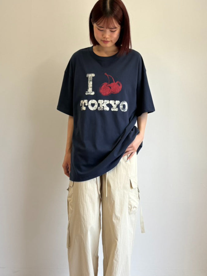 I LOVE TOKYO Tシャツ【ネイビー】