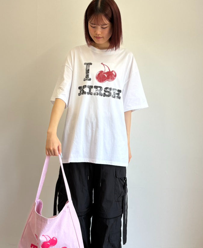 I LOVE KIRSH Tシャツ【ネイビー】