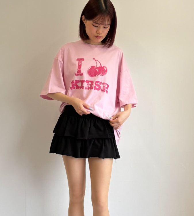 I LOVE KIRSH Tシャツ【ネイビー】