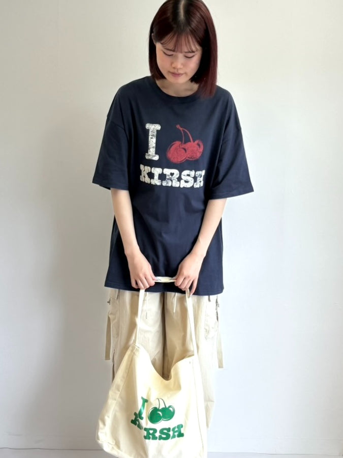 I LOVE KIRSH Tシャツ【ネイビー】