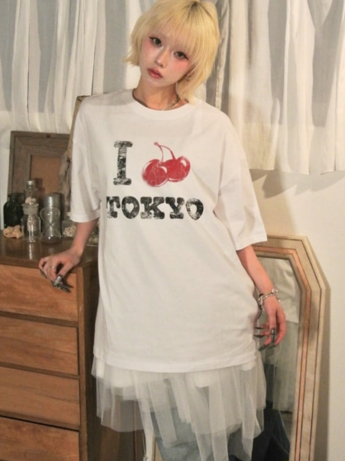 I LOVE TOKYO Tシャツ【ホワイト】