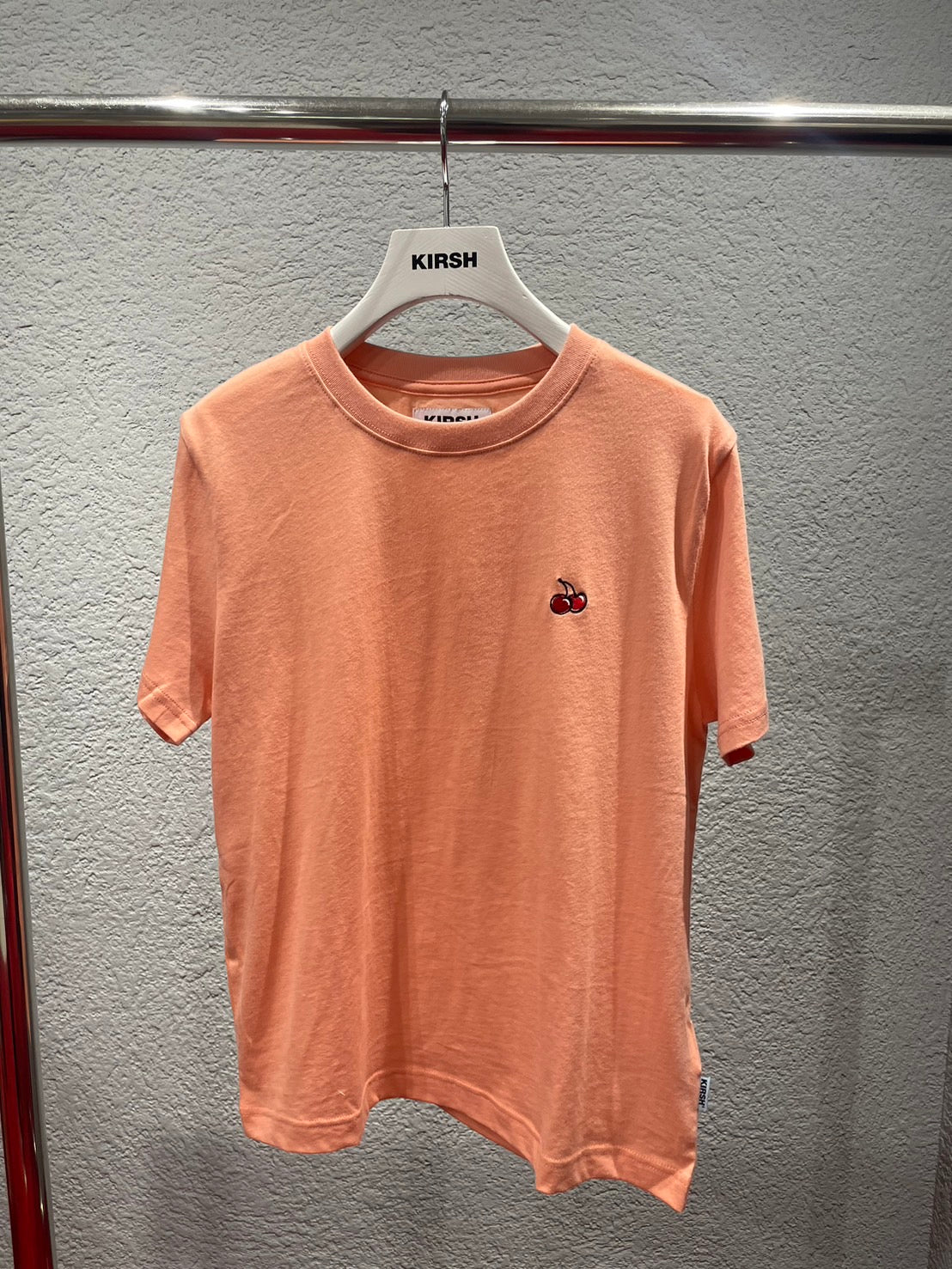 スモールチェリースタンダードTシャツ2パック【グレー/サーモン】