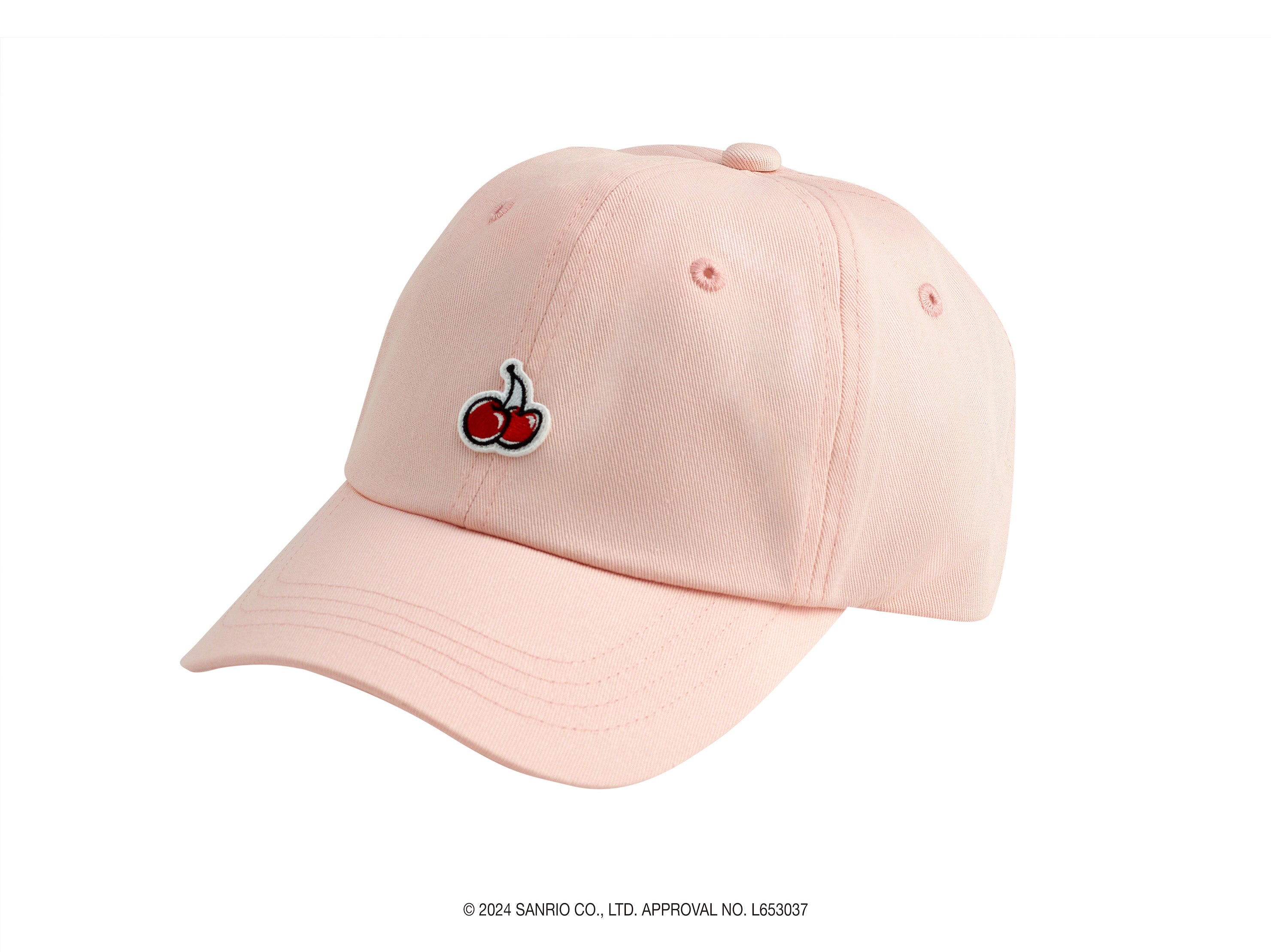 【KIRSH X HELLO KITTY】スモールチェリーボールキャップ【アイボリー】