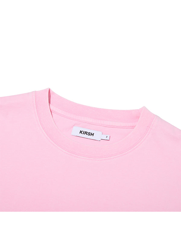 ワーディングルーズフィットピグメントTシャツ【スカイ】