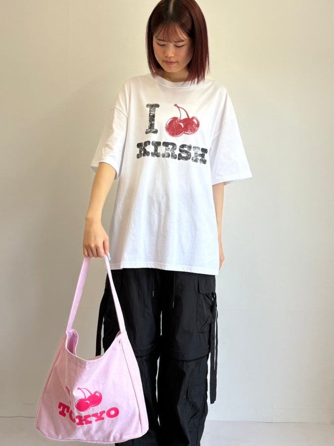 I LOVE KIRSH Tシャツ【ホワイト】