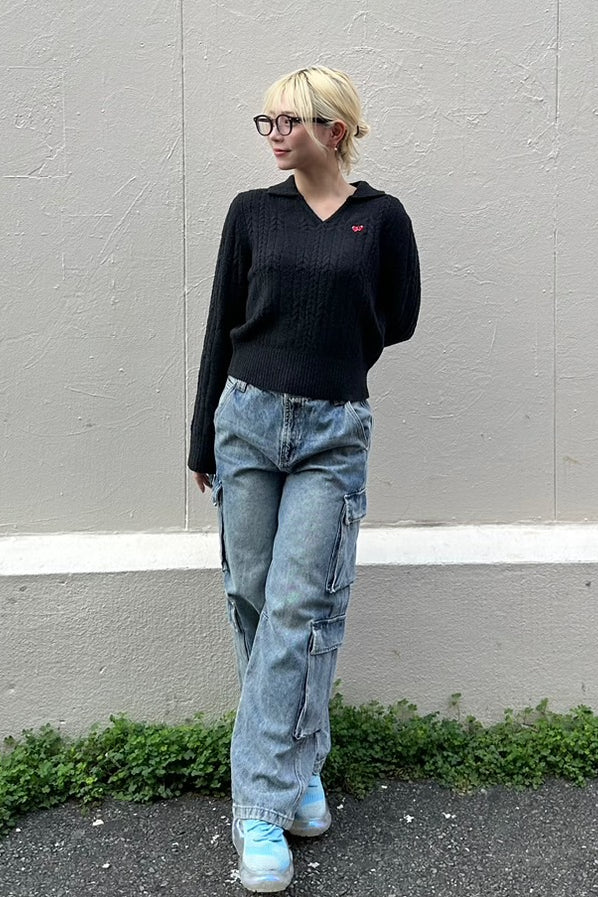 ブルー / H158 着用サイズ1(S)