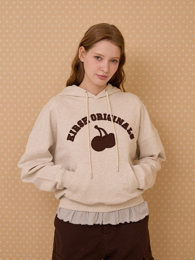 アーチチェリー クロップフーディ【オートミール】