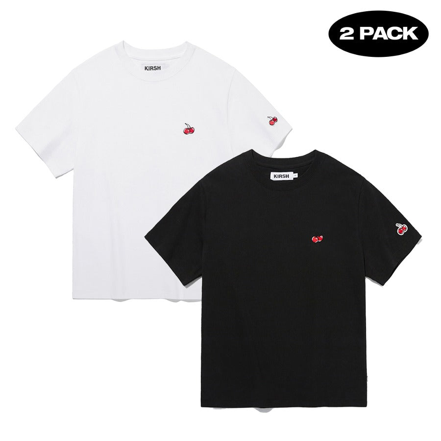 SMALL CHERRY STANDARD T-SHIRT 2PACK【MULTI】