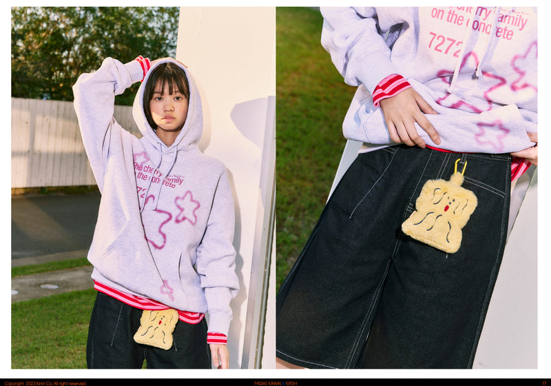 ★2023FW新作★KIRSH X MISAKI KAWAI ARTWORK POINT HOODIE 