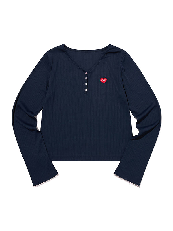 KIRSH メロウロングパジャマセット【ピンク】