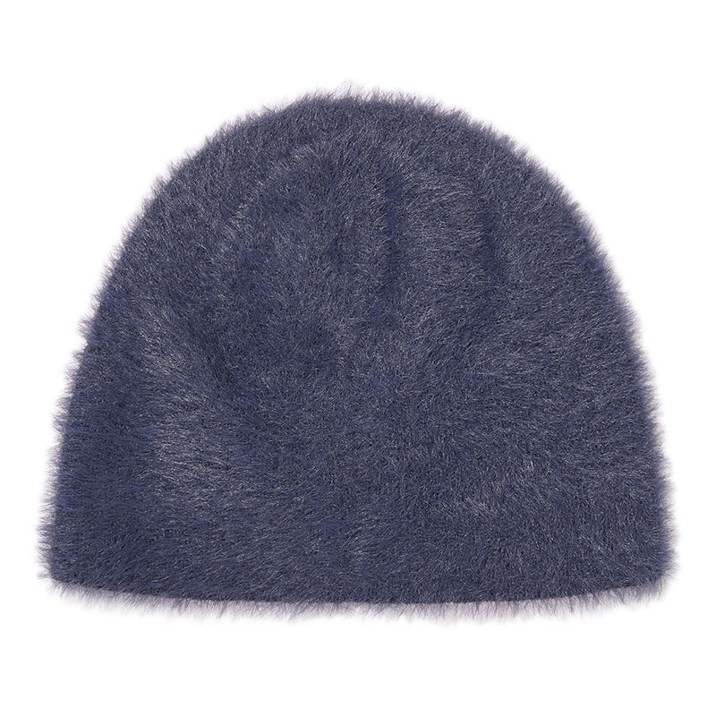 リボンチェリーモヘアビーニー【ダークネイビー】