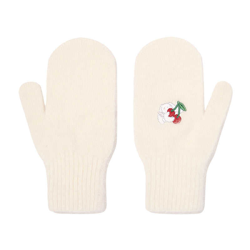 KIRSH X PYITU ニットミトン【アイボリー】