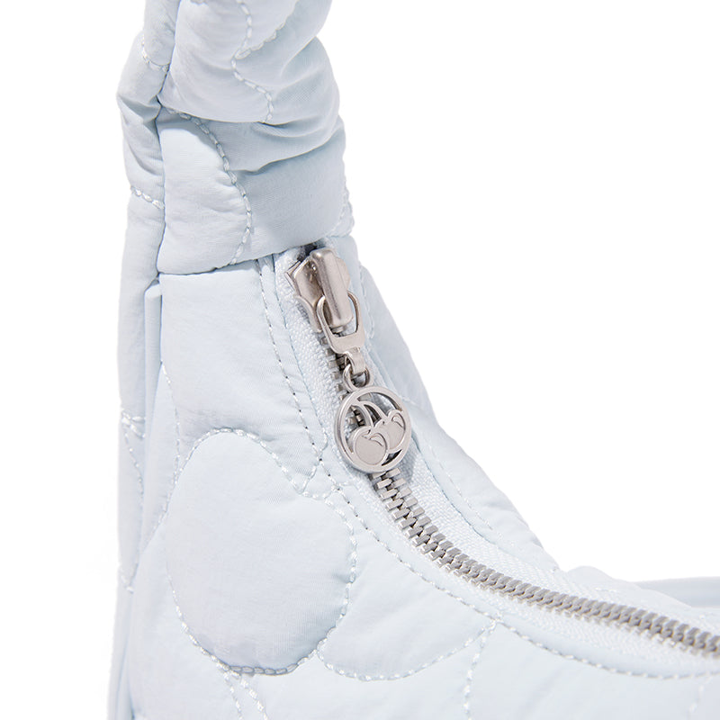 チェリーキルティング2ウェイバッグ【ライトブルー】