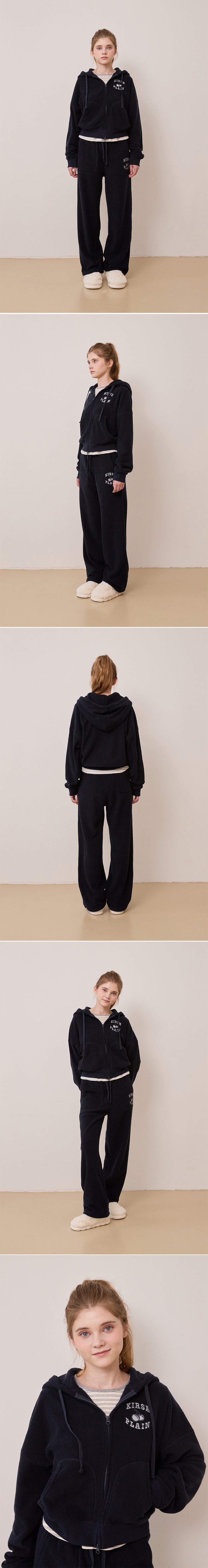 アーチチェリーテリークロップジップアップフーディ【ピンク】